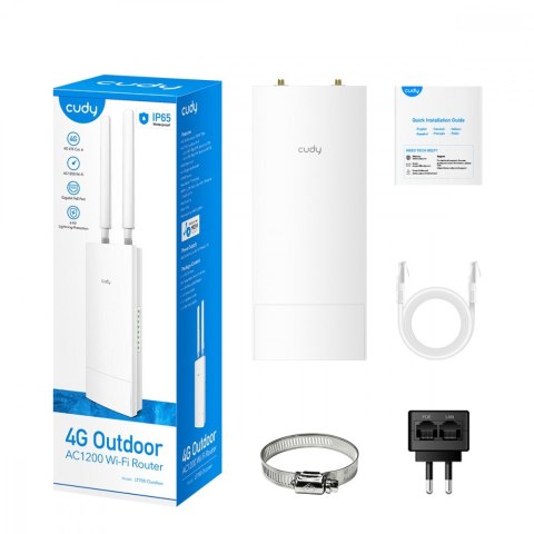 Router LT700 Outdoor 4G LTE SIM AC1200 Router LT700 Outdoor 4G LTE SIM AC1200