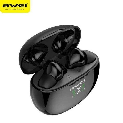 Słuchawki Bluetooth 5.0 TWS T15P Czarne Słuchawki Bluetooth 5.0 TWS T15P Czarne