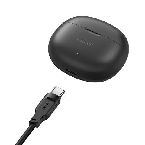 Słuchawki Bluetooth 5.3 TWS Rhymbo Series Czarne Słuchawki Bluetooth 5.3 TWS Rhymbo Series Czarne