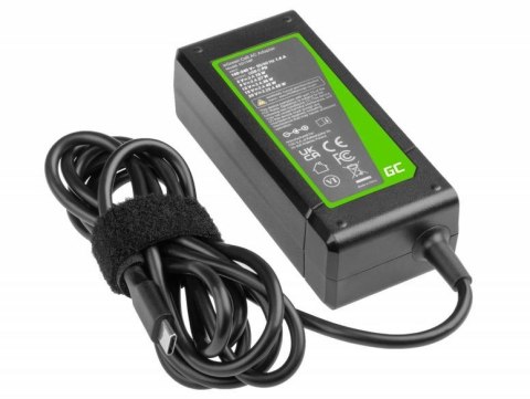 Zasilacz GC USB-C 65W 5V-9V-12V-15V/3A, 20V/3.25A Power Delivery Zasilacz GC USB-C 65W 5V-9V-12V-15V/3A, 20V/3.25A Power Delivery