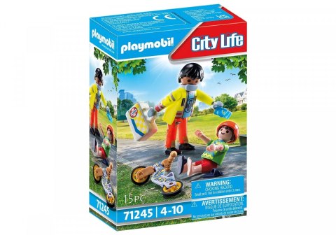 Figurki City Life 71245 Sanitariusz z pacjentem Figurki City Life 71245 Sanitariusz z pacjentem
