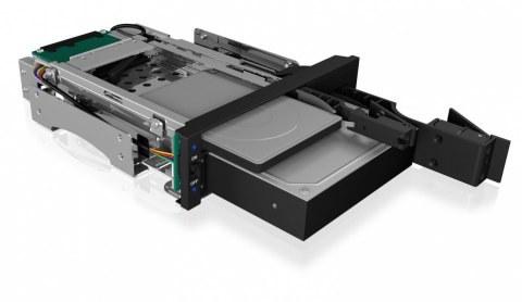 Kieszeń na dysk IB-173SSK 1x2,5+1x3,5 na 1x5,25 Kieszeń na dysk IB-173SSK 1x2,5+1x3,5 na 1x5,25
