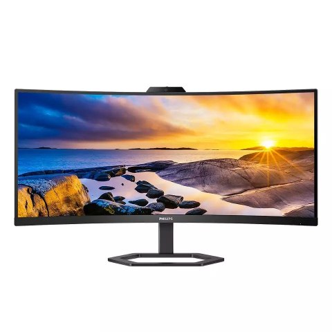 Monitor 34 cale 34E1C5600HE VA HDMI DP USB-C HAS Kamera Głośniki Monitor 34 cale 34E1C5600HE VA HDMI DP USB-C HAS Kamera Głośniki