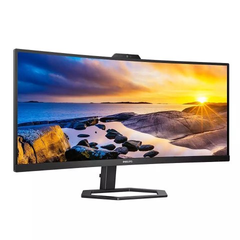 Monitor 34 cale 34E1C5600HE VA HDMI DP USB-C HAS Kamera Głośniki Monitor 34 cale 34E1C5600HE VA HDMI DP USB-C HAS Kamera Głośniki