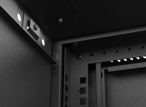 Szafa instalacyjna rack wisząca 19" 4U 540x350 czarna drzwi przeszklone ( flat pack) Szafa instalacyjna rack wisząca 19" 4U 540x350 czarna drzwi przeszklone ( flat pack)