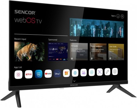 Telewizor 24 cale Smart webOS LG 12/240V SLE 24S830WB Wi-Fi BT Telewizor 24 cale Smart webOS LG 12/240V SLE 24S830WB Wi-Fi BT