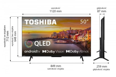 Telewizor QLED 50 cali 50QA2363DG Telewizor QLED 50 cali 50QA2363DG