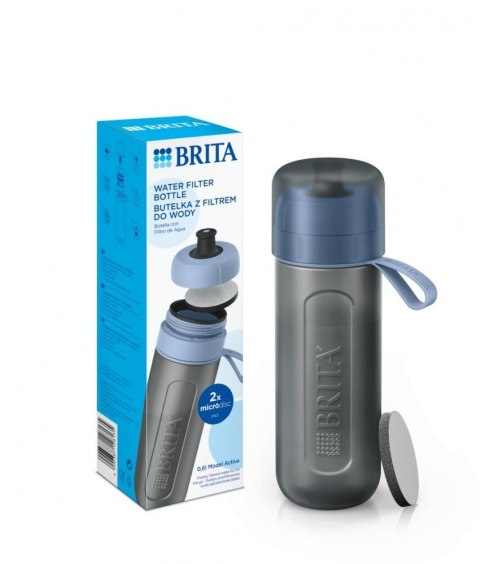 Butelka filtrująca Active + 2 MicroDisc jasny błękit Butelka filtrująca Active + 2 MicroDisc jasny błękit