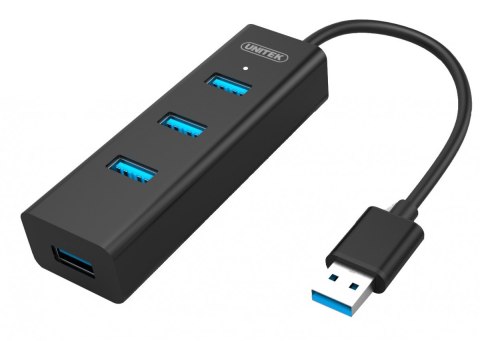 Hub 4x USB 3.0; BC1,2; CZARNY Hub 4x USB 3.0; BC1,2; CZARNY