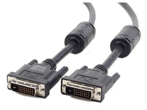 Kabel DVI-D(M)/DVI-D(M)(24+1) Dual Link Ferryt 3M Czarny Kabel DVI-D(M)/DVI-D(M)(24+1) Dual Link Ferryt 3M Czarny