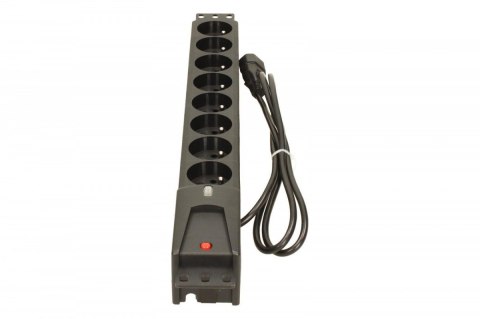 Listwa zasilająca LZRM 810 BW IEC 320, PDU, 1.5m Listwa zasilająca LZRM 810 BW IEC 320, PDU, 1.5m