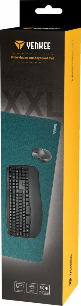 Podkładka pod klawiaturę i mysz XXL YPM 9040 Szara Podkładka pod klawiaturę i mysz XXL YPM 9040 Szara