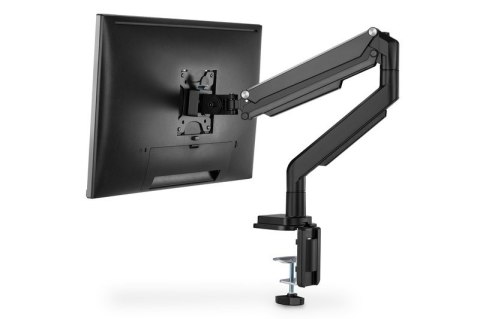 Ramię biurkowe pojedyńcze z zaciskiem 1xLCD max. 32 cale max. 9 kg uchylno-obrotowe 180 (PIVOT) Ramię biurkowe pojedyńcze z zaciskiem 1xLCD max. 32 cale max. 9 kg uchylno-obrotowe 180 (PIVOT)