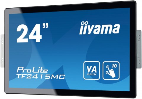 Monitor 24 TF2415MC-B2 pojemnościowy 10PKT, pianka, HDMI, DP Monitor 24 TF2415MC-B2 pojemnościowy 10PKT, pianka, HDMI, DP