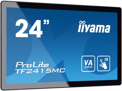 Monitor 24 TF2415MC-B2 pojemnościowy 10PKT, pianka, HDMI, DP Monitor 24 TF2415MC-B2 pojemnościowy 10PKT, pianka, HDMI, DP