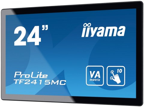 Monitor 24 TF2415MC-B2 pojemnościowy 10PKT, pianka, HDMI, DP Monitor 24 TF2415MC-B2 pojemnościowy 10PKT, pianka, HDMI, DP