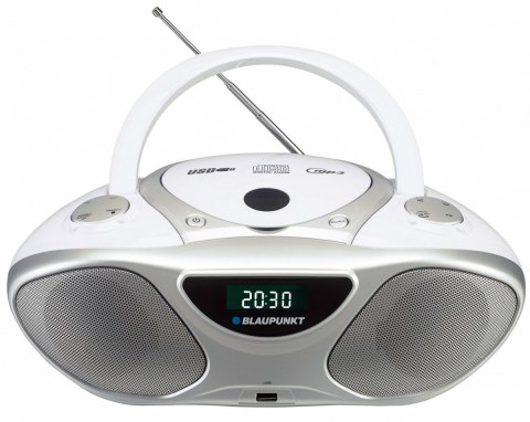 Przenośny radioodtwarzacz BB14WH CD MP3 USB AUX FM PLL Przenośny radioodtwarzacz BB14WH CD MP3 USB AUX FM PLL