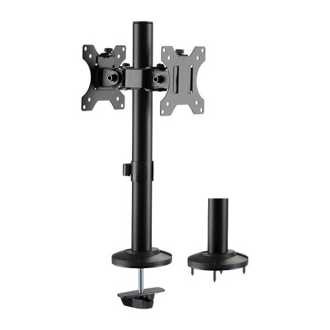 Uchwyt na 2 monitory, 17-32 cale, max. 8kg Uchwyt na 2 monitory, 17-32 cale, max. 8kg