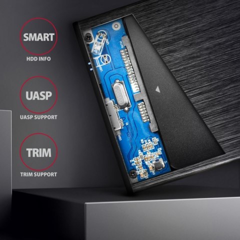 EE25-XA6 Obudowa zewnętrzna aluminiowa, USB 3.2 GEN 1 SATA 6G 2,5" EE25-XA6 Obudowa zewnętrzna aluminiowa, USB 3.2 GEN 1 SATA 6G 2,5"