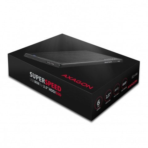 EE25-XA6 Obudowa zewnętrzna aluminiowa, USB 3.2 GEN 1 SATA 6G 2,5" EE25-XA6 Obudowa zewnętrzna aluminiowa, USB 3.2 GEN 1 SATA 6G 2,5"