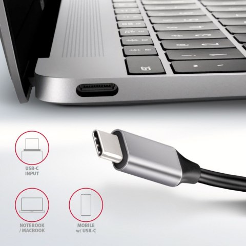 HMC-HCR3A Wieloportowy hub 3x USB-A + HDMI + SD/microSD, USB-C 3.2 Gen1, 20cm USB-C kabel HMC-HCR3A Wieloportowy hub 3x USB-A + HDMI + SD/microSD, USB-C 3.2 Gen1, 20cm USB-C kabel