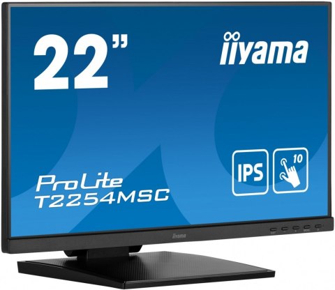 Monitor 21.5 cala T2254MSC-B1AG pojemnościowa 10 punktów, IPS, powłoka AG Monitor 21.5 cala T2254MSC-B1AG pojemnościowa 10 punktów, IPS, powłoka AG