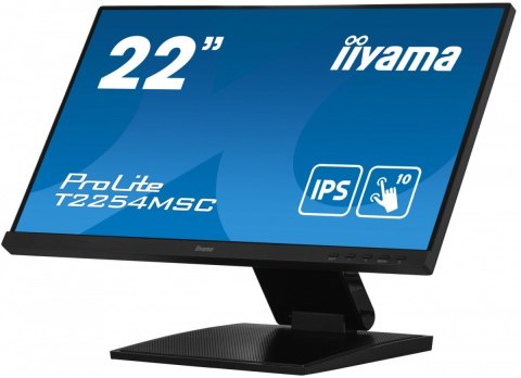 Monitor 21.5 cala T2254MSC-B1AG pojemnościowa 10 punktów, IPS, powłoka AG Monitor 21.5 cala T2254MSC-B1AG pojemnościowa 10 punktów, IPS, powłoka AG