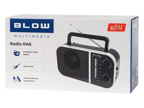 Radio przenośne analogowe AM/FM RA6 Radio przenośne analogowe AM/FM RA6