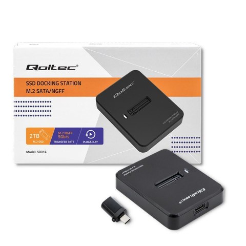 Stacja dokująca dysków SSD M.2 SATA | NGFF | USB 3.1 Stacja dokująca dysków SSD M.2 SATA | NGFF | USB 3.1