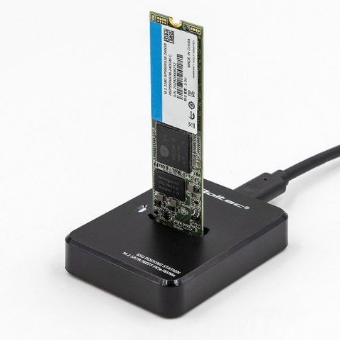 Stacja dokująca dysków SSD M.2 SATA / PCIe | NGFF / NVMe | USB 3.1 Stacja dokująca dysków SSD M.2 SATA / PCIe | NGFF / NVMe | USB 3.1