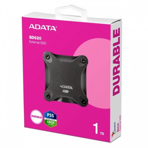 Dysk zewnętrzny SSD SD620 1TB U3.2A 520/460 MB/s czarny Dysk zewnętrzny SSD SD620 1TB U3.2A 520/460 MB/s czarny