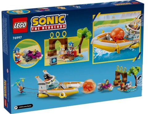 Klocki Sonic 76997 Tails i przygoda na łodzi Klocki Sonic 76997 Tails i przygoda na łodzi