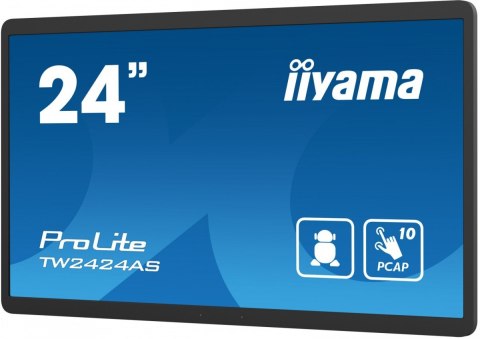 Monitor 23.8 cala TW2424AS-B1 POJ.10PKT.24/7,ANDROID 12 z GMS,3H Monitor 23.8 cala TW2424AS-B1 POJ.10PKT.24/7,ANDROID 12 z GMS,3H