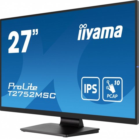 Monitor 27 cali T2752MSC-B1 10 PKT. POJ,IPS,HDMI,DP,2x2USB(3.2),2x1W400cd/m2,7H, Monitor 27 cali T2752MSC-B1 10 PKT. POJ,IPS,HDMI,DP,2x2USB(3.2),2x1W400cd/m2,7H,