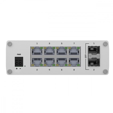 Przełącznik przemysłowy TSW210 2xSFP 8xGbE Przełącznik przemysłowy TSW210 2xSFP 8xGbE