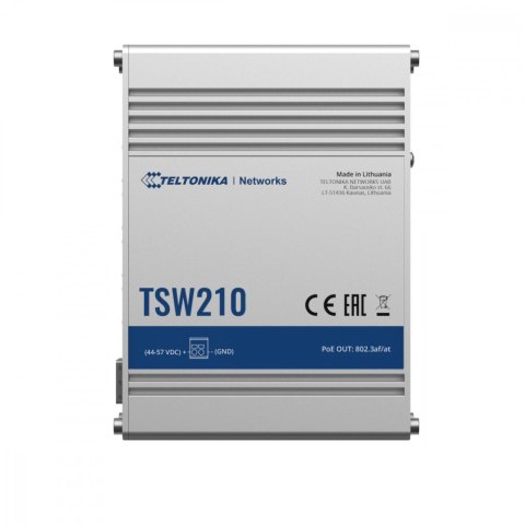 Przełącznik przemysłowy TSW210 2xSFP 8xGbE Przełącznik przemysłowy TSW210 2xSFP 8xGbE