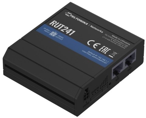 Router LTE RUT241 (Cat 4), 4G, WiFi, Ethernet Router LTE RUT241 (Cat 4), 4G, WiFi, Ethernet