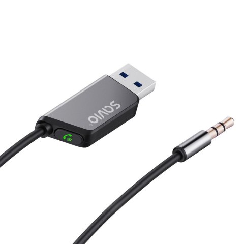 Transmiter Adapter AUX z bluetooth 5.3, funkcja zestawu głośnomówiącego, TR-16 Transmiter Adapter AUX z bluetooth 5.3, funkcja zestawu głośnomówiącego, TR-16
