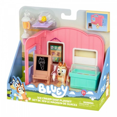 Zestaw figurek Mini Bluey Lodziarnia Zestaw figurek Mini Bluey Lodziarnia