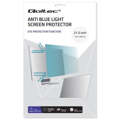 Filtr światła niebieskiego 21.5 cala | 16:9 | Ochrona wzroku | Anti Glare | Matowy | na monitor Filtr światła niebieskiego 21.5 cala | 16:9 | Ochrona wzroku | Anti Glare | Matowy | na monitor