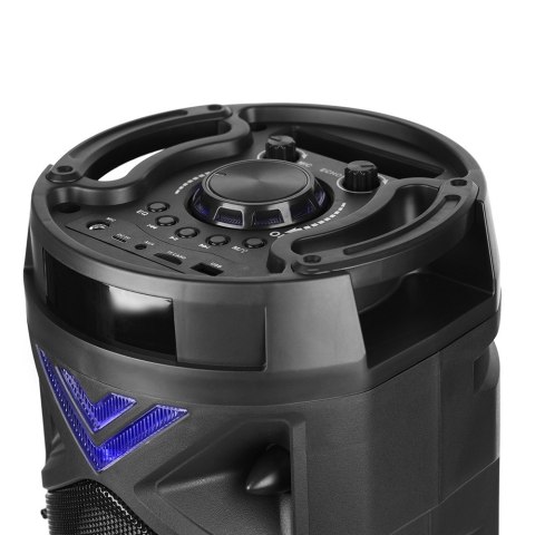 Głośnik FUNBOX KEG PRO MT3182 Karaoke/Bluetooth 5.0+EDR/FM/MP3?MicroSD/USB/Equalizer/AUX/Jack 6.3/Pilot/LED/RMS 50W/PMPO 1400W Głośnik FUNBOX KEG PRO MT3182 Karaoke/Bluetooth 5.0+EDR/FM/MP3?MicroSD/USB/Equalizer/AUX/Jack 6.3/Pilot/LED/RMS 50W/PMPO 1400W