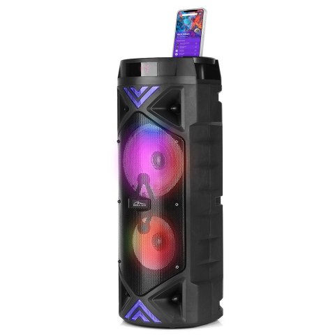 Głośnik FUNBOX KEG PRO MT3182 Karaoke/Bluetooth 5.0+EDR/FM/MP3?MicroSD/USB/Equalizer/AUX/Jack 6.3/Pilot/LED/RMS 50W/PMPO 1400W Głośnik FUNBOX KEG PRO MT3182 Karaoke/Bluetooth 5.0+EDR/FM/MP3?MicroSD/USB/Equalizer/AUX/Jack 6.3/Pilot/LED/RMS 50W/PMPO 1400W