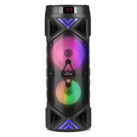 Głośnik FUNBOX KEG PRO MT3182 Karaoke/Bluetooth 5.0+EDR/FM/MP3?MicroSD/USB/Equalizer/AUX/Jack 6.3/Pilot/LED/RMS 50W/PMPO 1400W Głośnik FUNBOX KEG PRO MT3182 Karaoke/Bluetooth 5.0+EDR/FM/MP3?MicroSD/USB/Equalizer/AUX/Jack 6.3/Pilot/LED/RMS 50W/PMPO 1400W