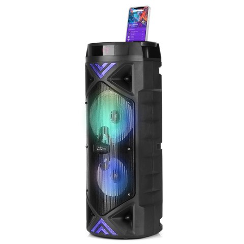 Głośnik FUNBOX KEG PRO MT3182 Karaoke/Bluetooth 5.0+EDR/FM/MP3?MicroSD/USB/Equalizer/AUX/Jack 6.3/Pilot/LED/RMS 50W/PMPO 1400W Głośnik FUNBOX KEG PRO MT3182 Karaoke/Bluetooth 5.0+EDR/FM/MP3?MicroSD/USB/Equalizer/AUX/Jack 6.3/Pilot/LED/RMS 50W/PMPO 1400W