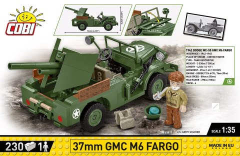 Klocki 37 mm GMC M6 Fargo Klocki 37 mm GMC M6 Fargo
