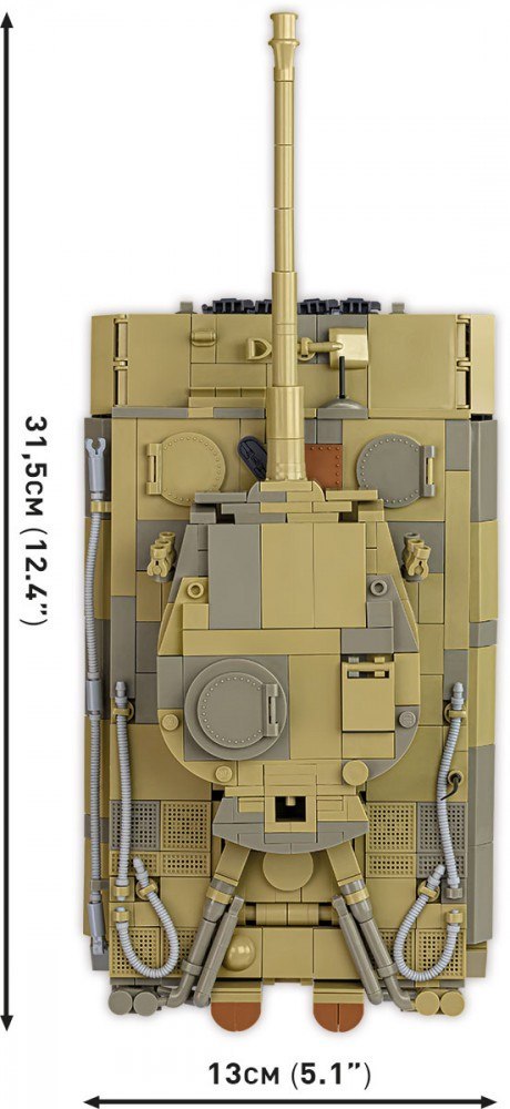 Klocki Panzer VI Tiger no131 Klocki Panzer VI Tiger no131