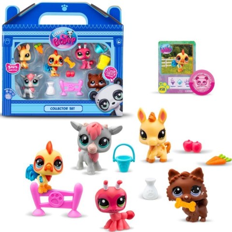Littlest Pet Shop Zestaw Farma z 5 figurkami Littlest Pet Shop Zestaw Farma z 5 figurkami