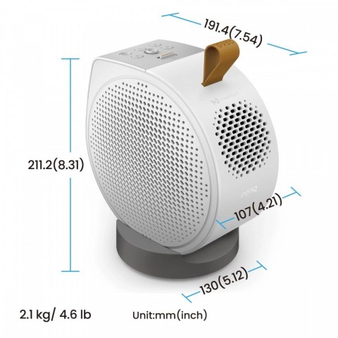 Projektor GV50 1080p DLP 1920x1080/HDMI/USB-C Projektor GV50 1080p DLP 1920x1080/HDMI/USB-C