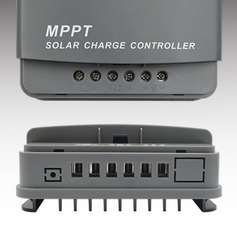Solarny regulator ładowania MPPT z czujnikiem temperatury 20A | 12V / 24V | LCD | 2 x USB Solarny regulator ładowania MPPT z czujnikiem temperatury 20A | 12V / 24V | LCD | 2 x USB