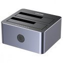 Stacja klonująca dyski 2,5/3,5 USB 5 Gbps; Y-3026GY01-EU